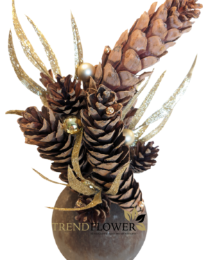 0642 naturel en glitter