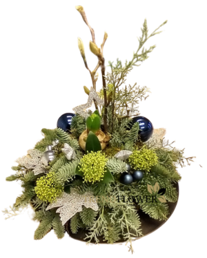 0648 rond tafelkerststuk